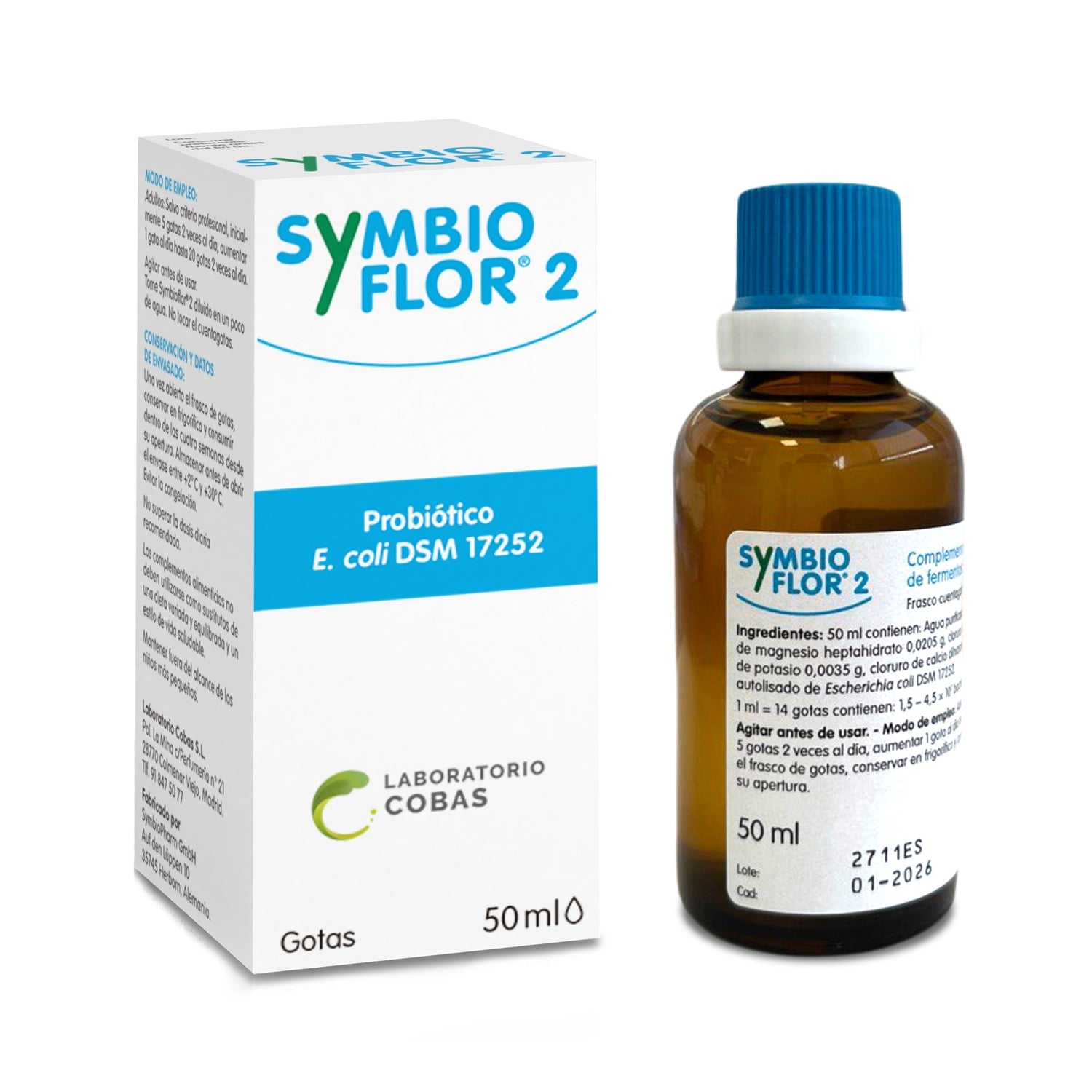 Cobas Symbioflor 2 Gotas 50ml