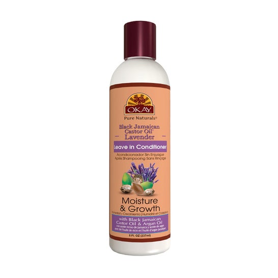 Okay Acondicionador Leave-in Aceite de Ricino de Jamaica con Lavanda 237ml