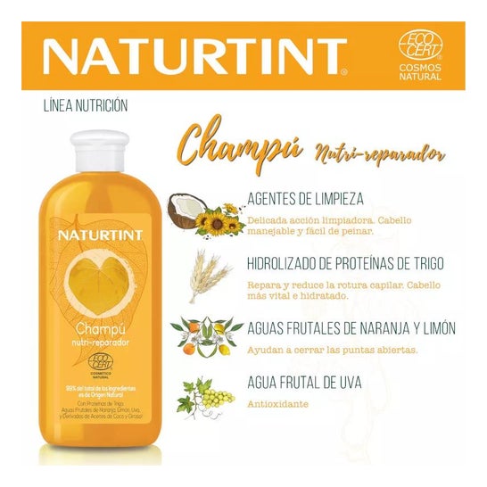 Naturtint Champú Nutri Reparador Bio 330 ml
