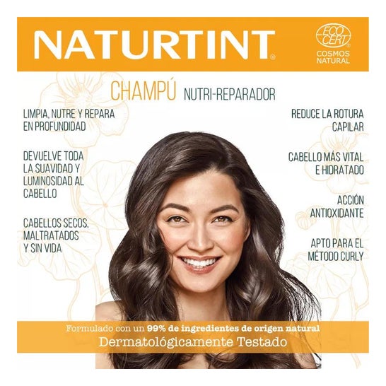 Naturtint Champú Nutri Reparador Bio 330 ml