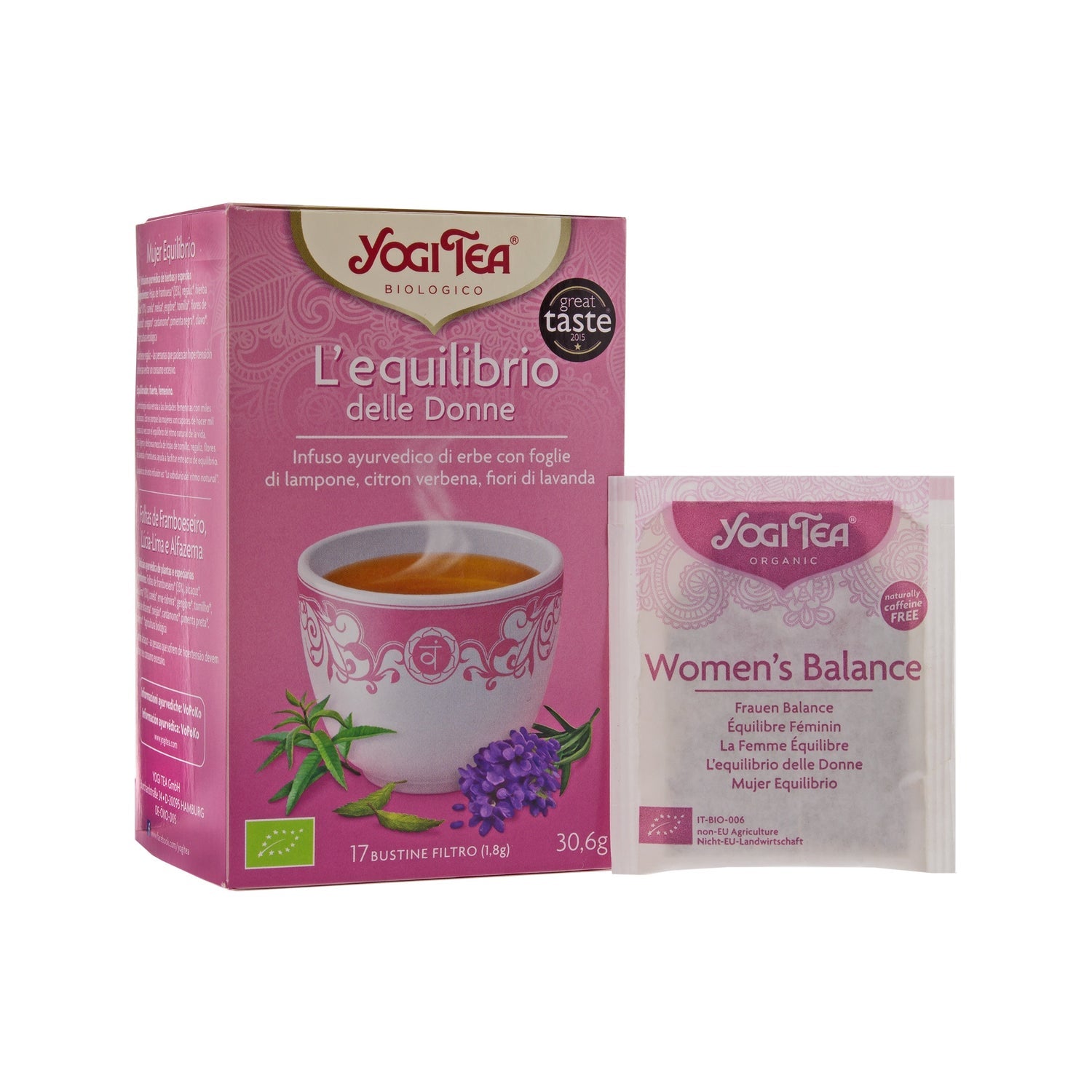Yogi Tea mujer equilibrio 17 bolsas