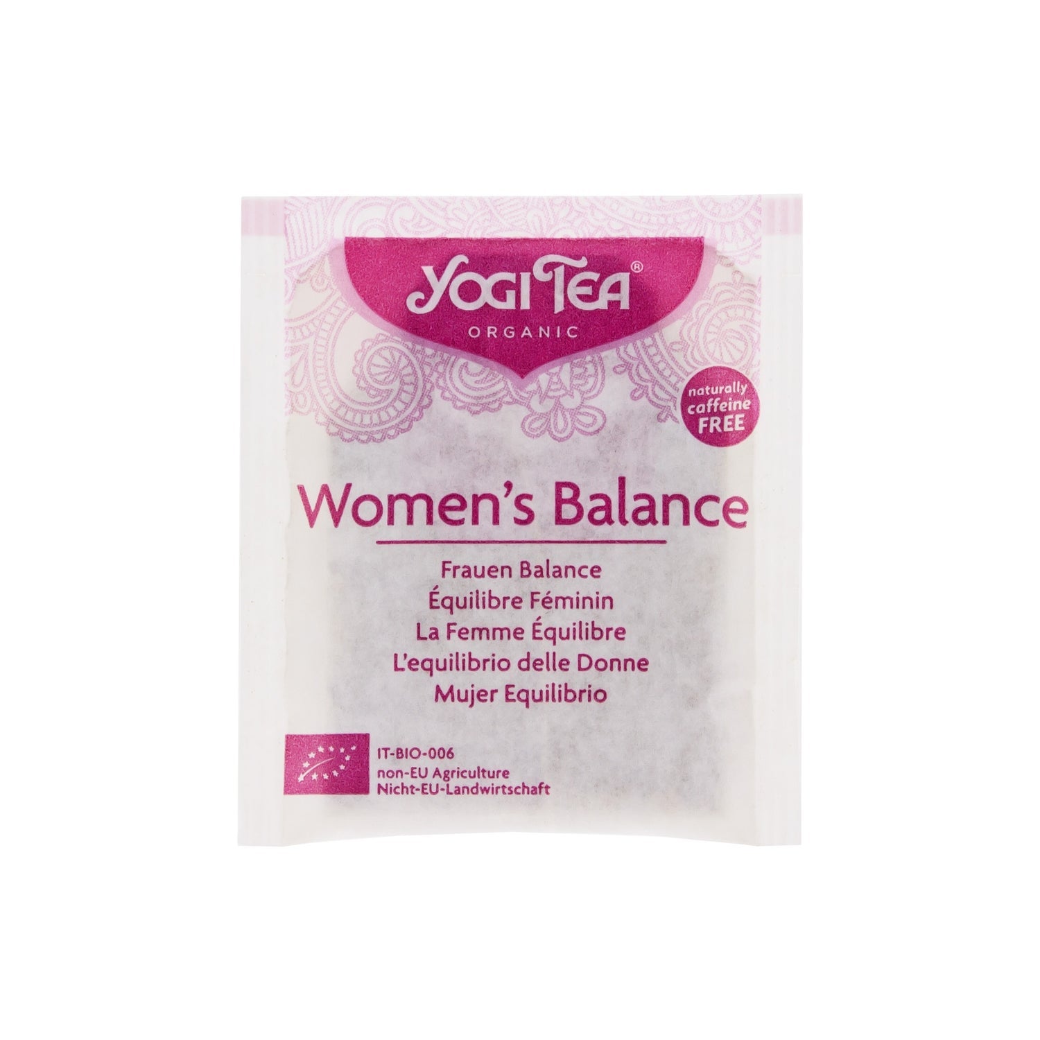 Yogi Tea mujer equilibrio 17 bolsas