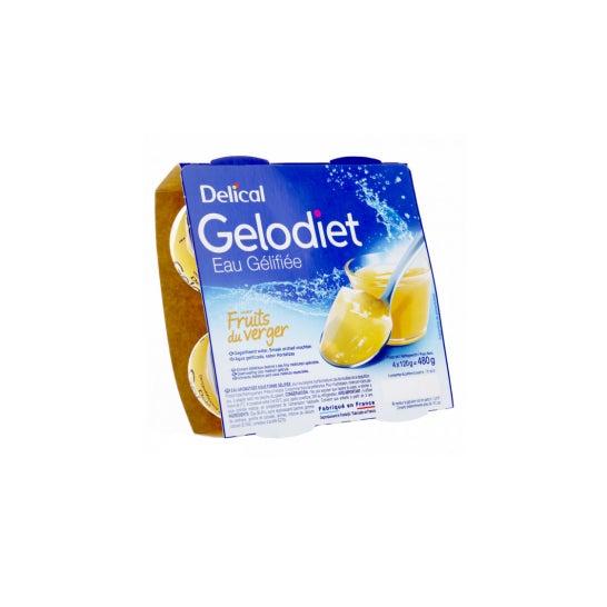 Delical Gelodiet Gel de agua Verg 4 X120