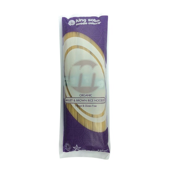 King Soba Noodles Mijo y Arroz 250 g