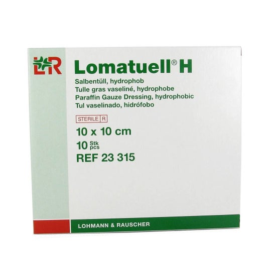 Lohmann Lomatuell H Tulle Gras 10x10 Cm Caja de 10
