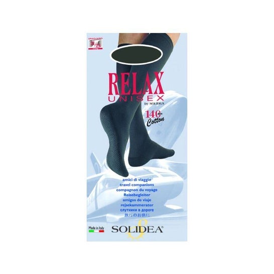 Solidea Relax 140 Calcetín Unisex Natural Talla M 1 Par