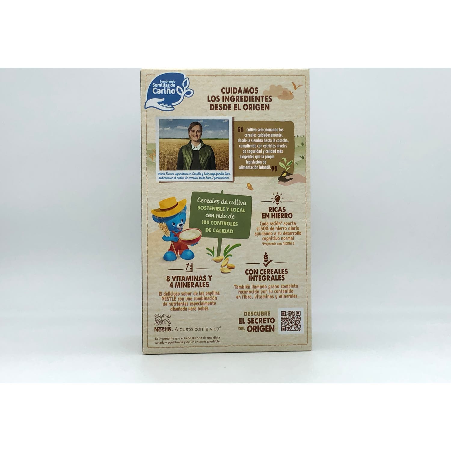 Nestlé 8 Cereales con Galleta María 0% Azúcares 725g