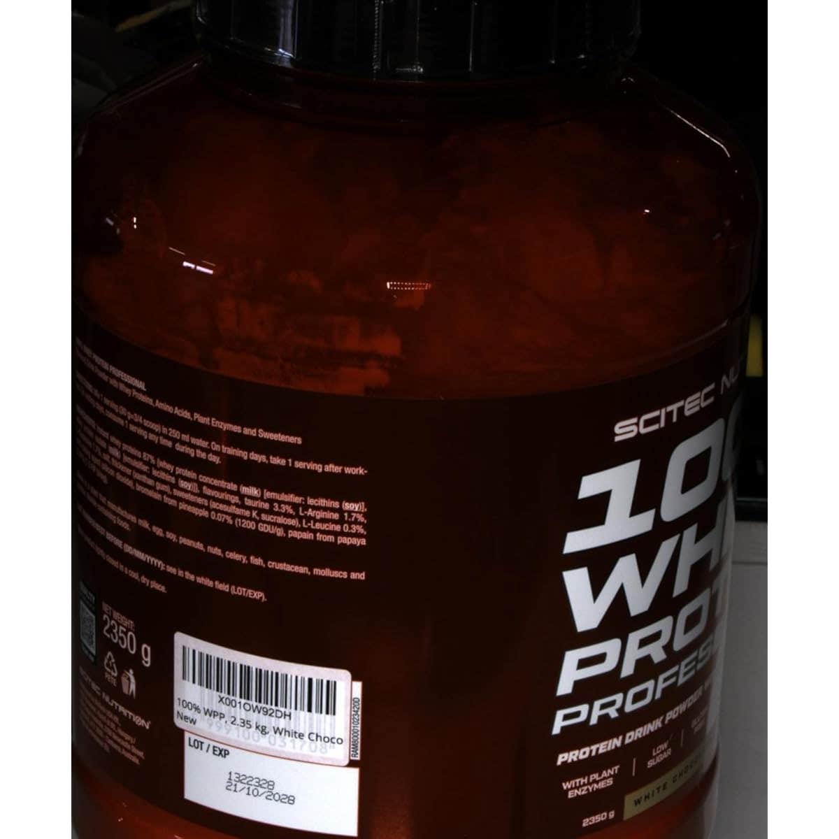 Scitec Nutrition 100% Whey Protein Prof White Chocolate 2350g