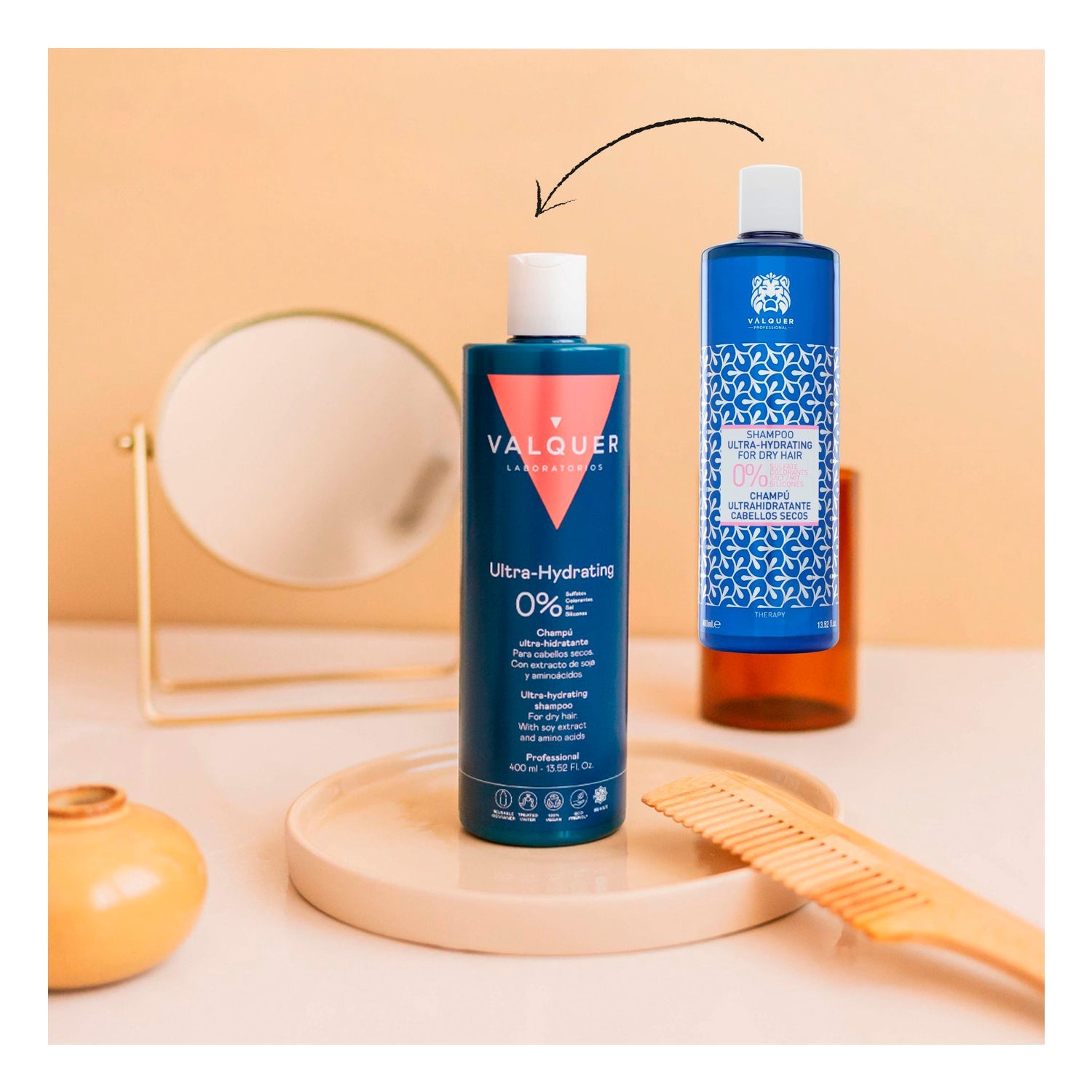 Valquer Champú Ultrahidratante Cabellos Secos 400 ml