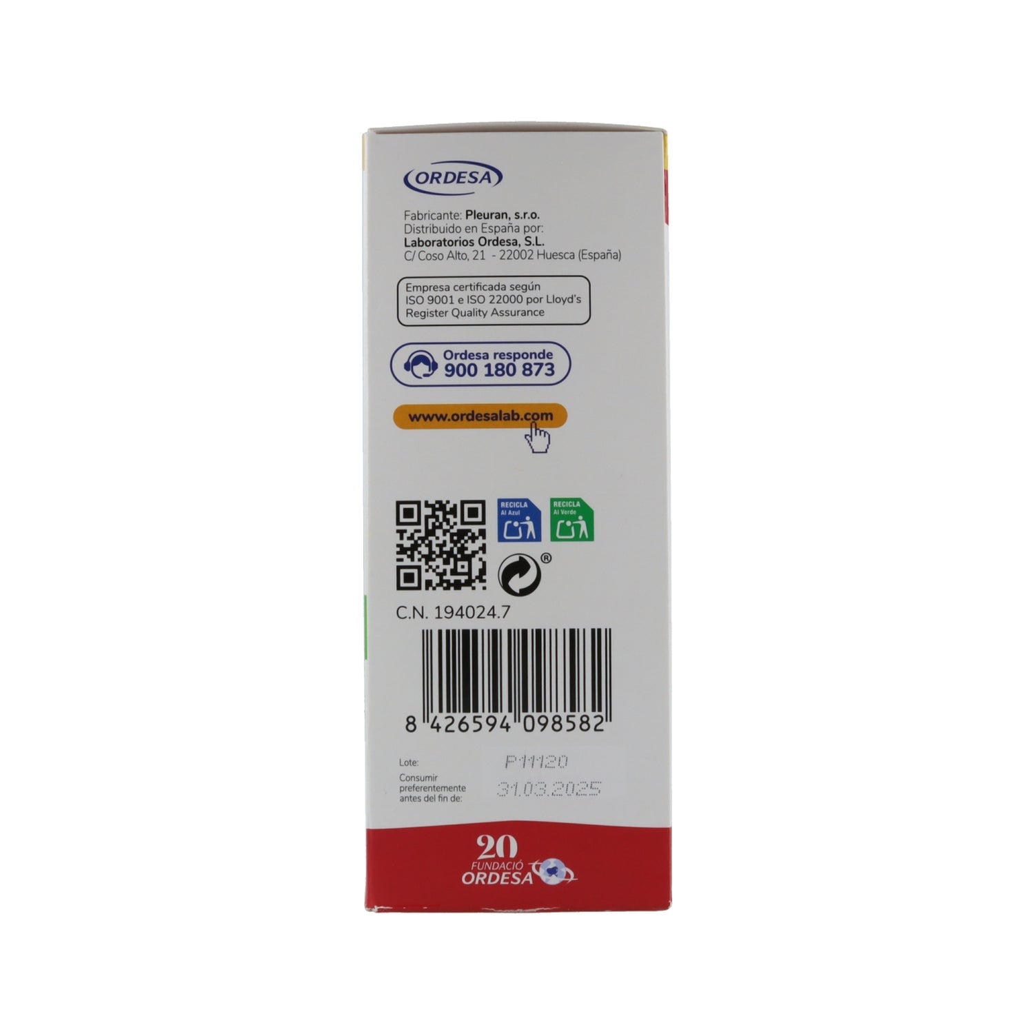 Ordesa Kids Imunoglukan P4H 250ml