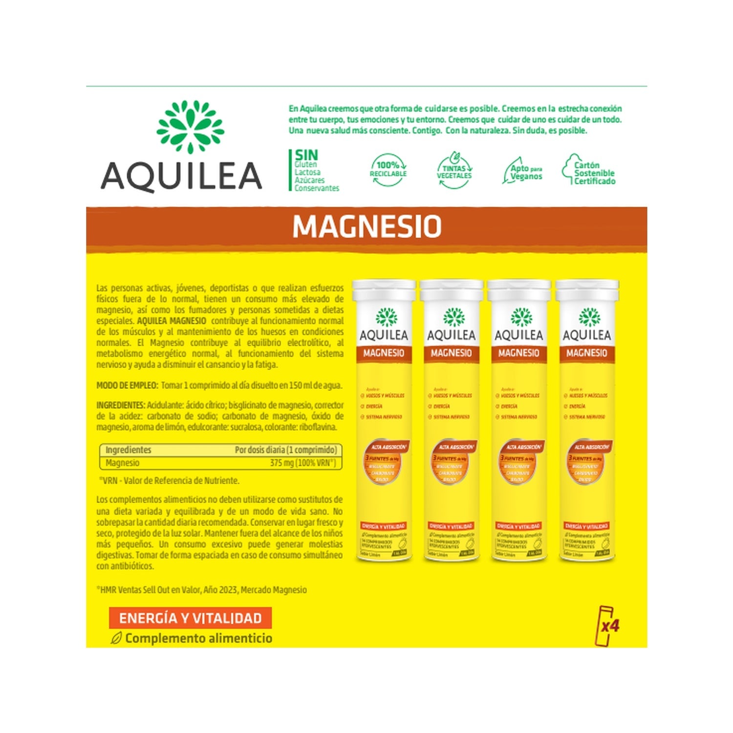 Aquilea Magnesio 56comp