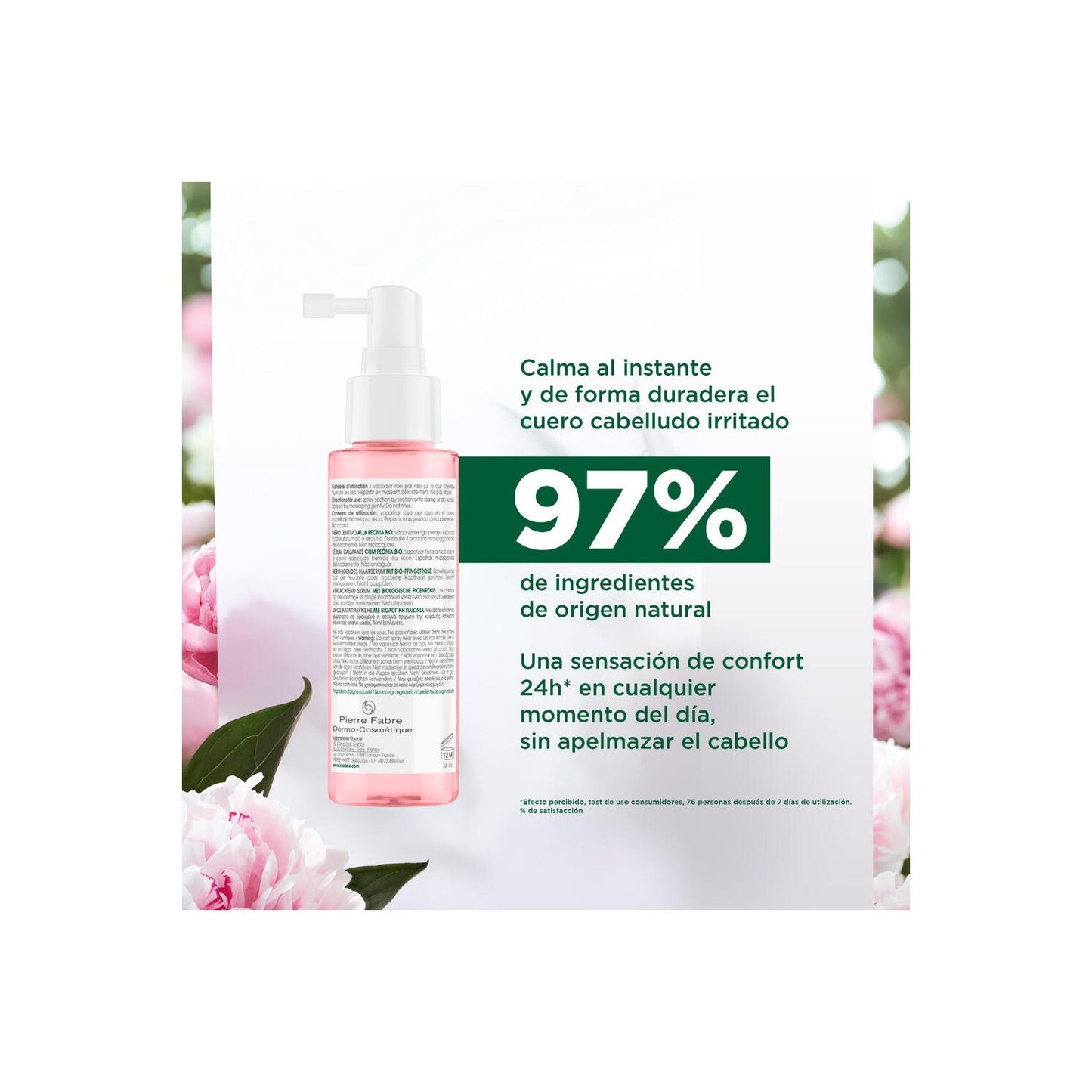 Klorane Sérum Calmante a la Peonía BIO 100ml