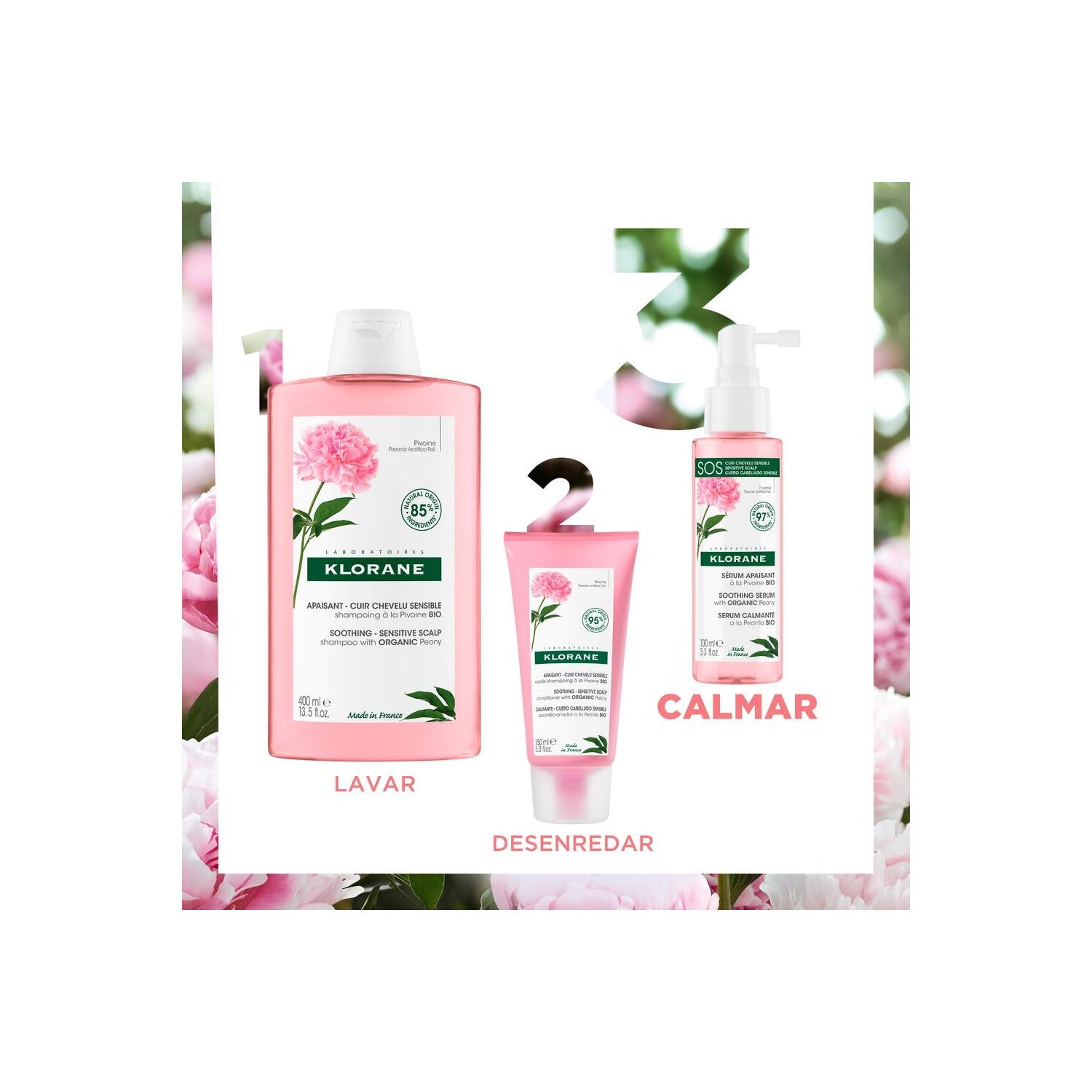 Klorane Sérum Calmante a la Peonía BIO 100ml