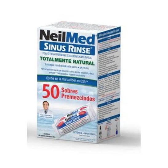 NeilMedSinus Rinse Refil 50 sobres