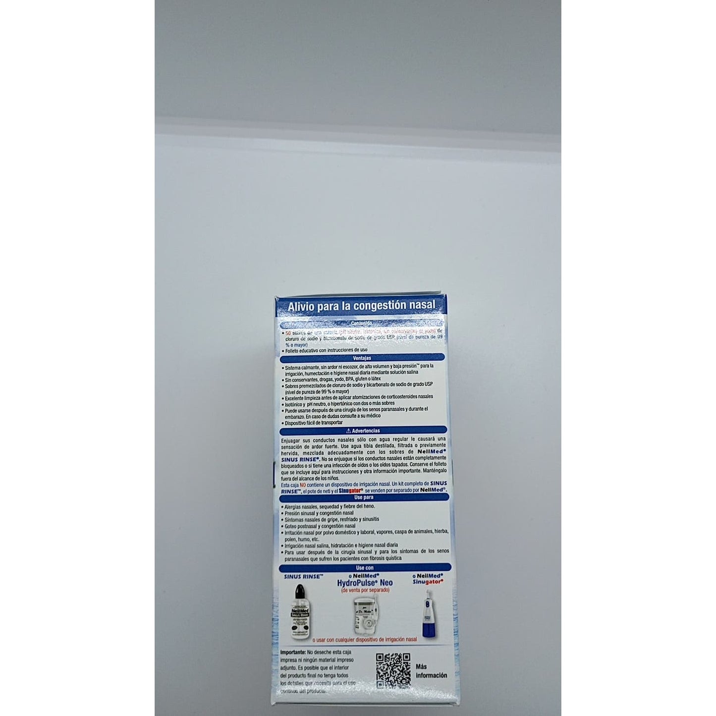 NeilMedSinus Rinse Refil 50 sobres