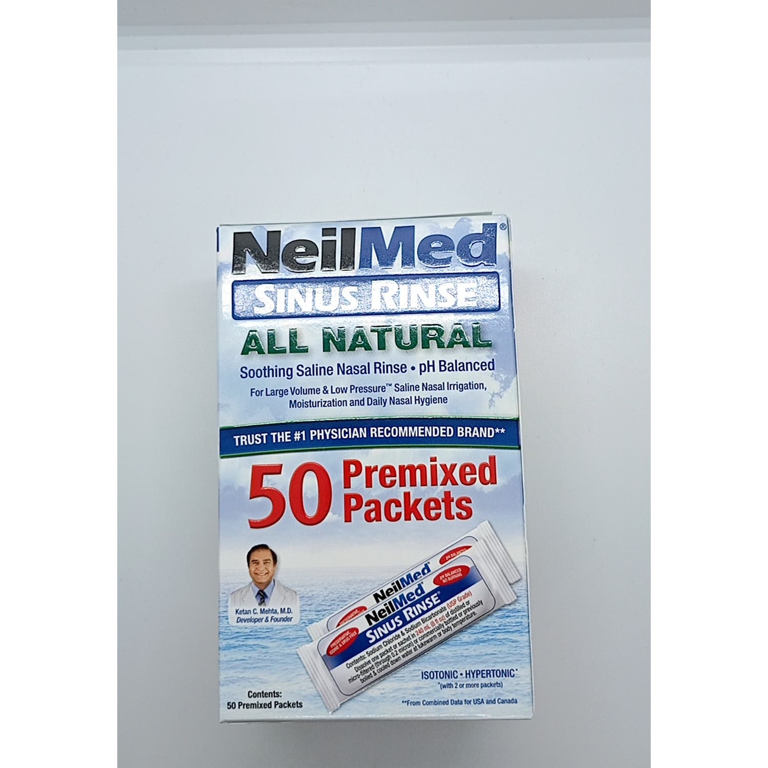 NeilMedSinus Rinse Refil 50 sobres