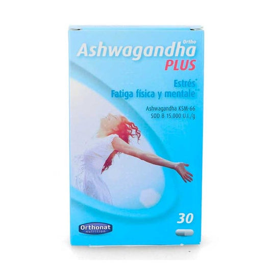 Orthonat Ortho Ashwagandha Plus Estrés 30cáps.