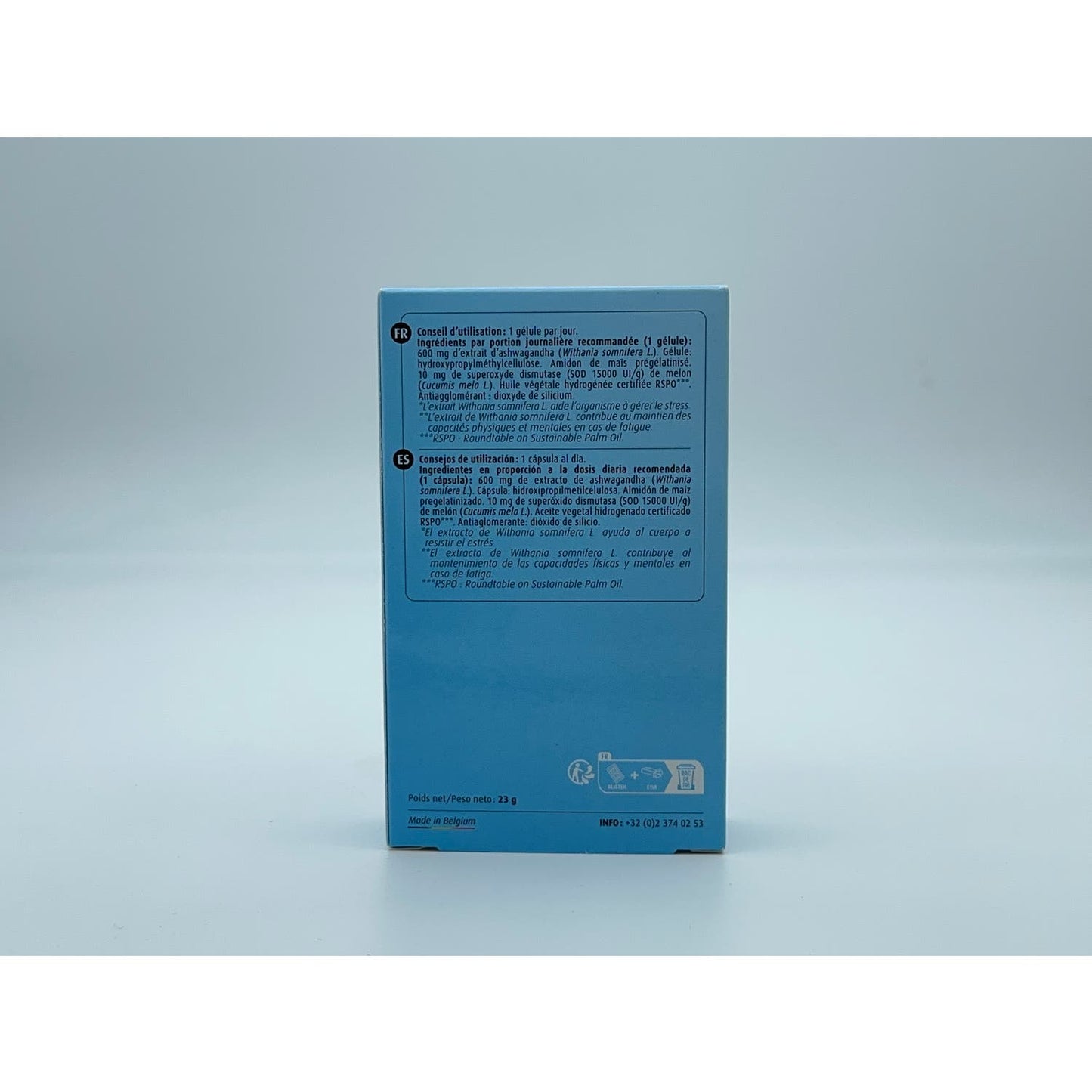 Orthonat Ortho Ashwagandha Plus Estrés 30cáps.