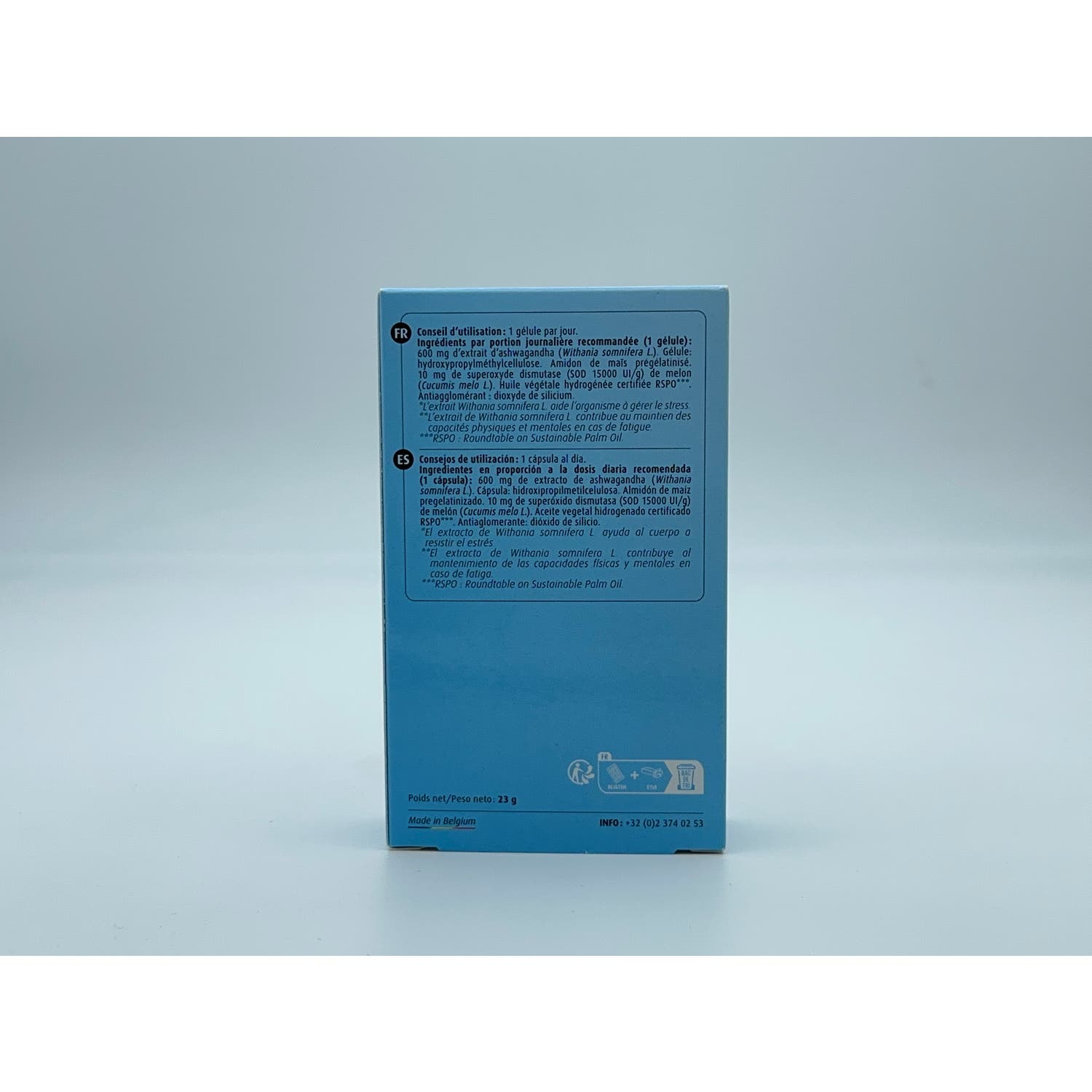 Orthonat Ortho Ashwagandha Plus Estrés 30cáps.