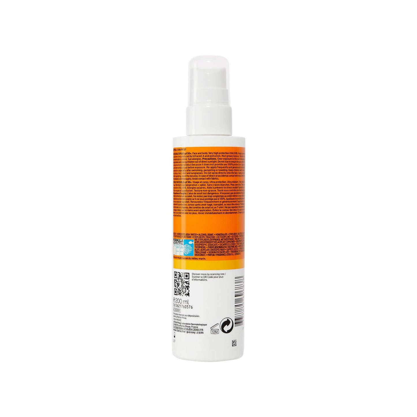 La Roche-Posay Anthelios Spray Invisible SPF50+ 200ml
