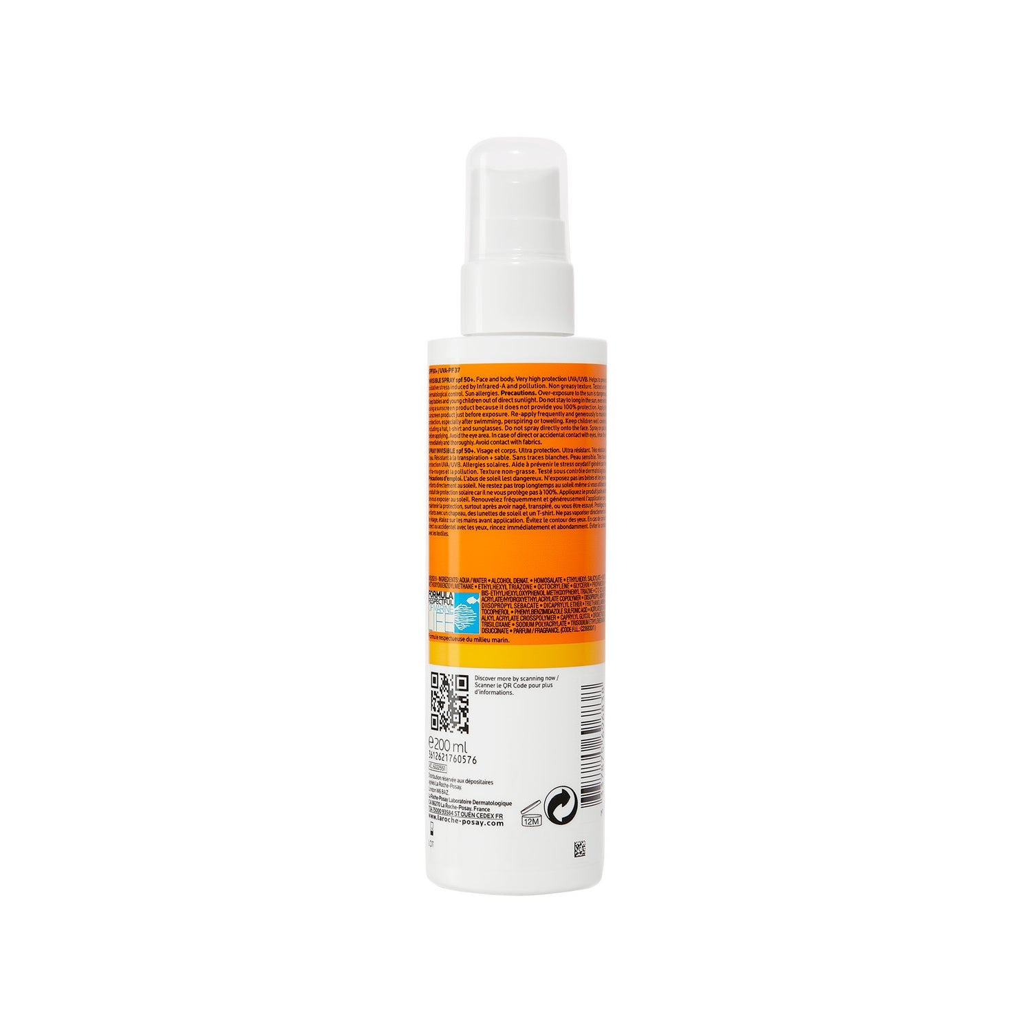 La Roche-Posay Anthelios Spray Invisible SPF50+ 200ml
