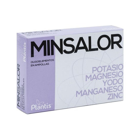 Plantis Minsalor 20 Ampollas