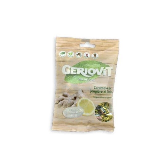 Gerio Caramelo de Jengibre Sabor Limón 75g