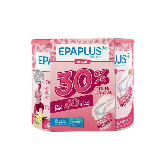 Epaplus Arthicare Pack Huesos Duplo 60 Días 2x388g