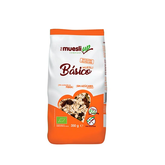 The Muesli Up Básico sin Azúcar sin Gluten Bio 350 g