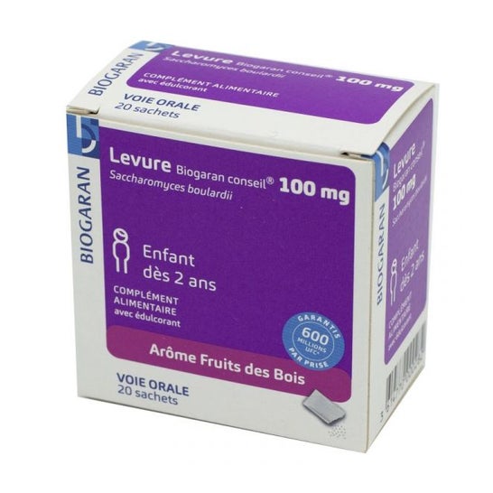 Biogaran Levadura 100mg 20uds