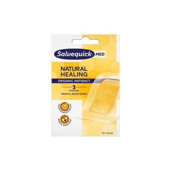 Salvelox Med Natural Healing Apósito 7,5x4,5cm 3uds