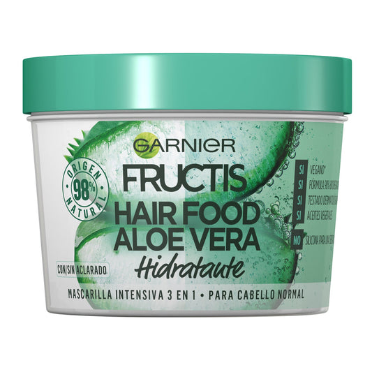 Garnier Fructis Mascarilla Capilar Aloe Hidratante 390 ml