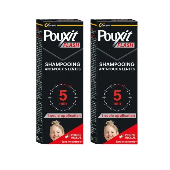 Pouxit Flash Champú 2x100ml