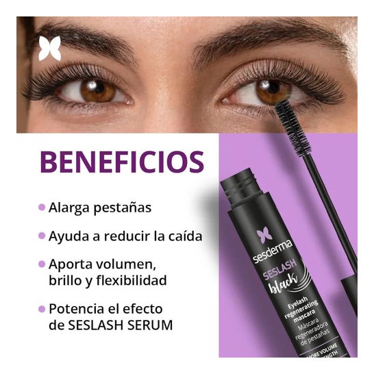 Sesderma Seslash Black Máscara Regeneradora de Pestañas 5ml