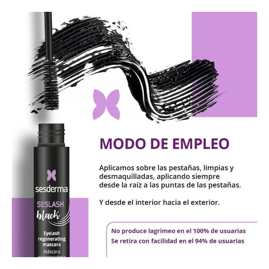 Sesderma Seslash Black Máscara Regeneradora de Pestañas 5ml