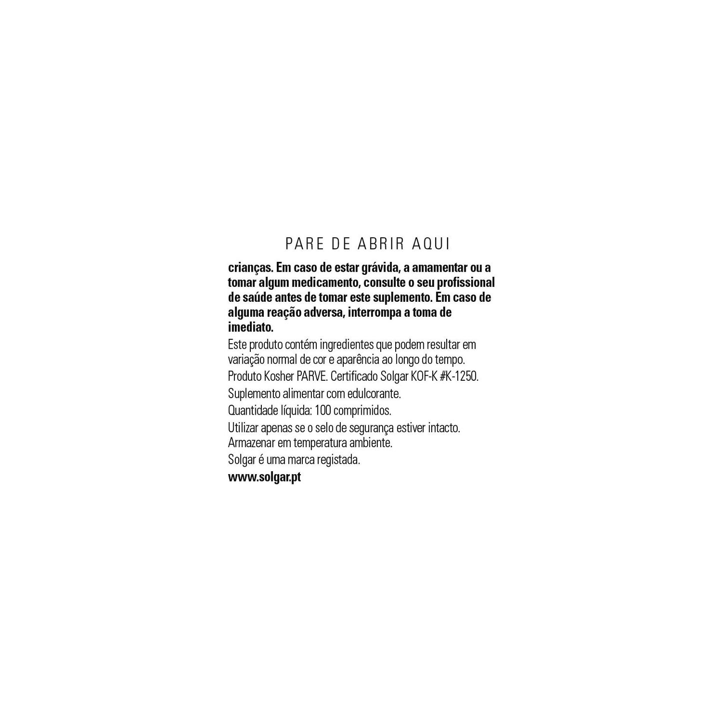 Solgar Vitamina B-Complex con Vitamina C 100comp