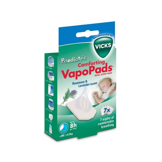 Vicks Repuesto de Vicks Vapopads de Romero y Lavanda 7uds