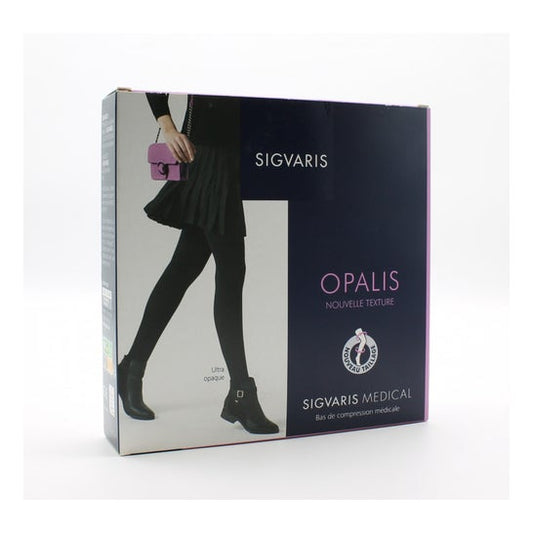Sigvaris Opalis C2 Media Autofixant Azul Oudremer NM 1 Par