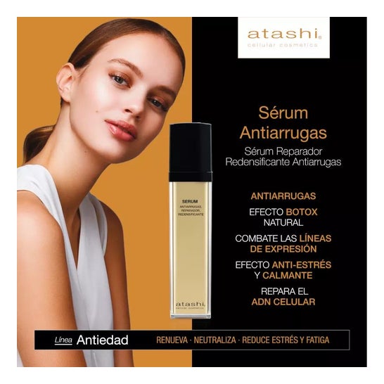 Atashi® Cellular Cosmetics sérum antiarrugas reparador redensificante 50ml