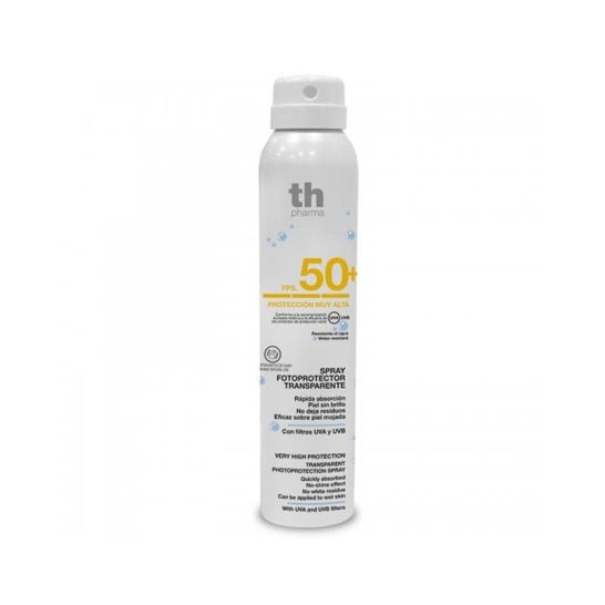 Th Pharma Spray Fotoprotector Transparente SPF50+ 250ml