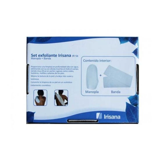 Irisana Set Exfoliante Manopla Toalla