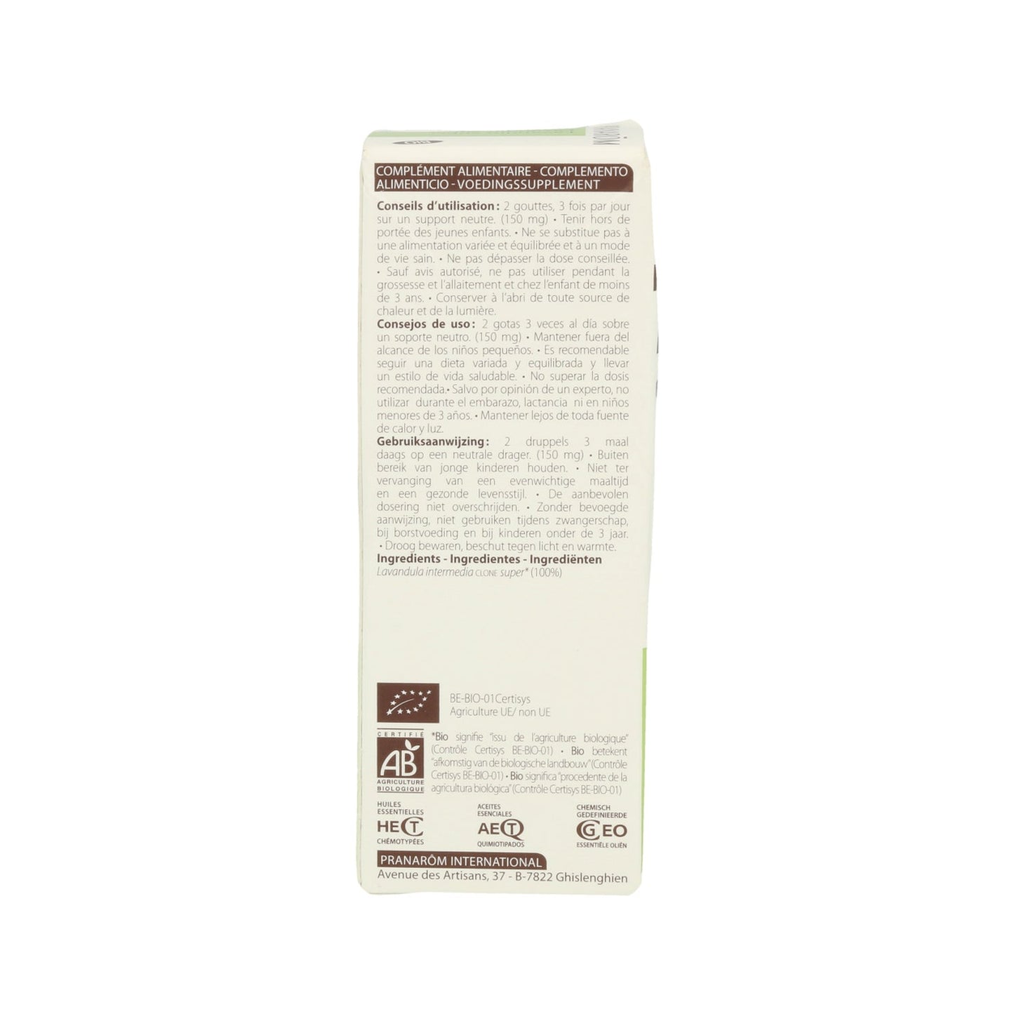 Pranarôm Aceite Esencial de Lavandín Súper 10ml