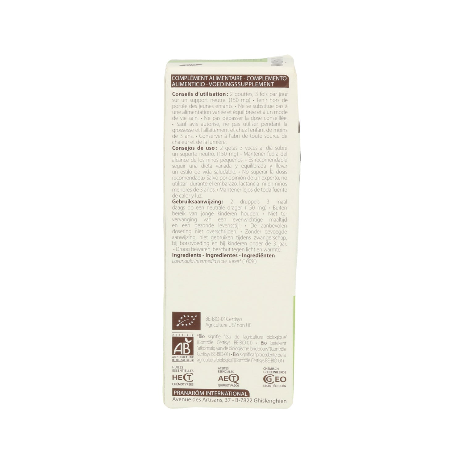 Pranarôm Aceite Esencial de Lavandín Súper 10ml