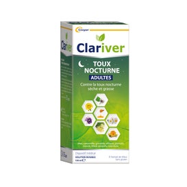 Clariver Tos Nocturna Adultos Jarabe 150ml