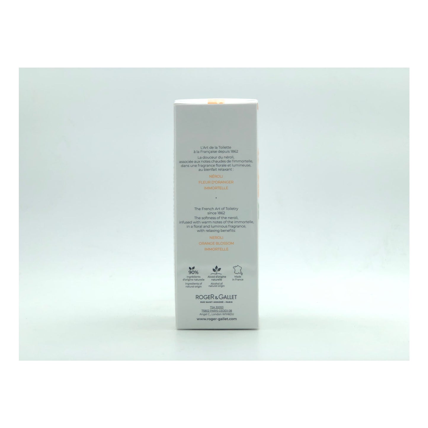 Roger & Gallet Neroli Eau Parfumée 100ml