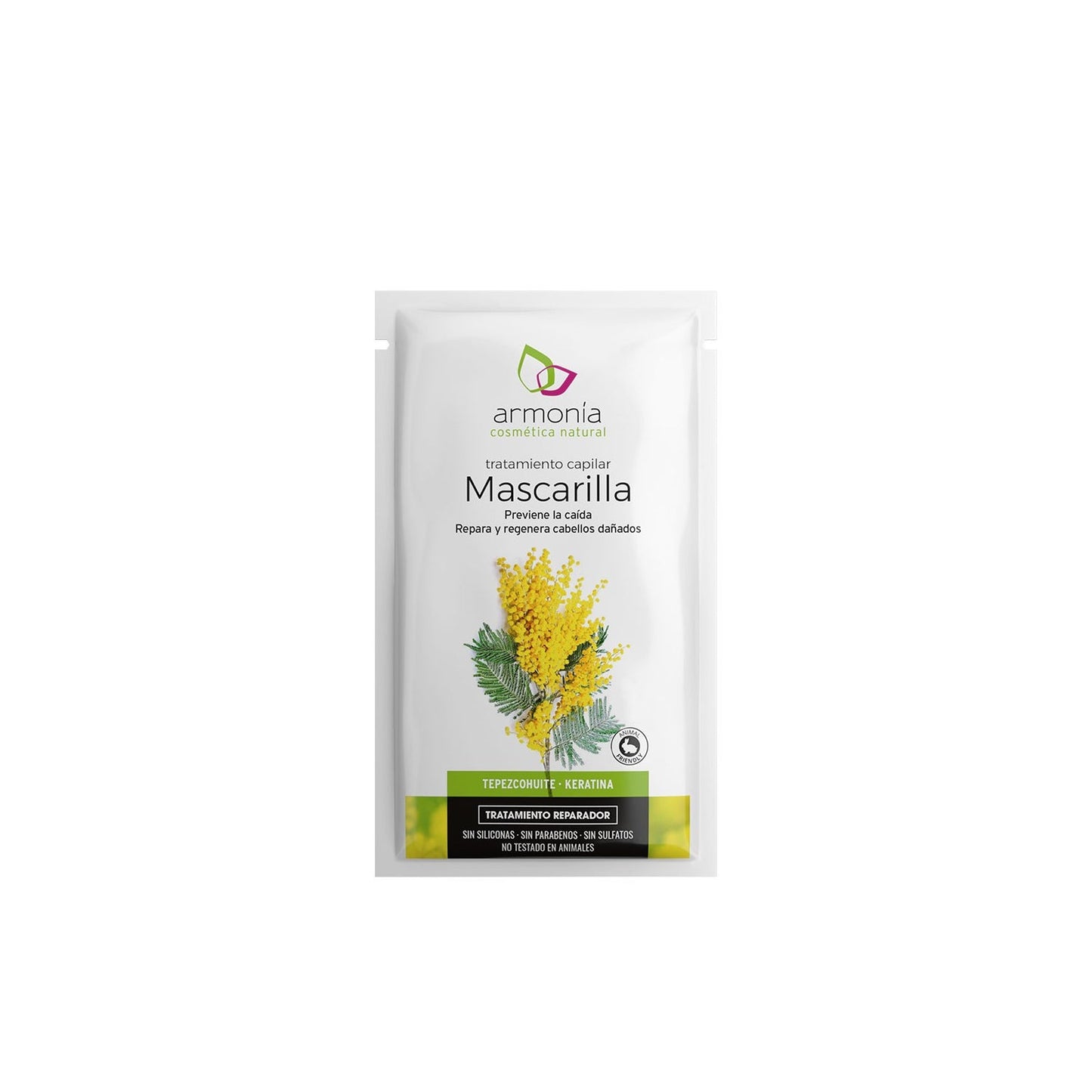 Armonía Mascarilla Capilar Tepezcohuite Monodosis 15g