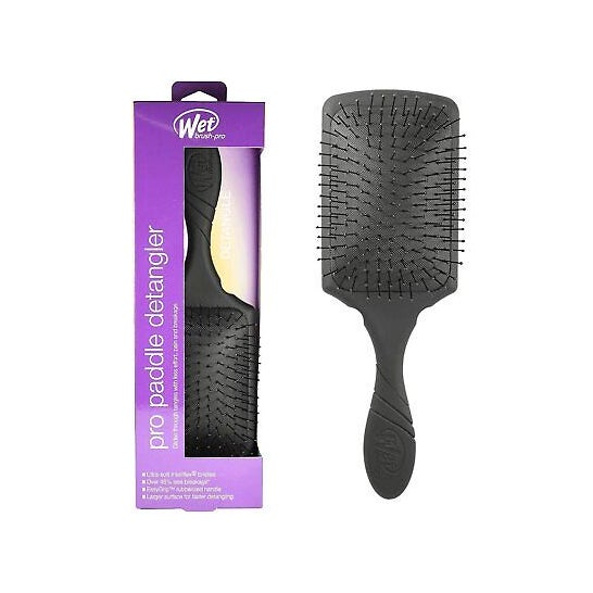Wet Brush Pro Paddle Detangler Black 1ud