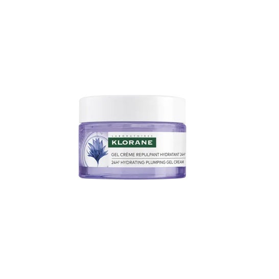 Klorane Gel Crema Hidratante Repulpante 24h Aciano BIO + Ácido Hialurónico 50ml