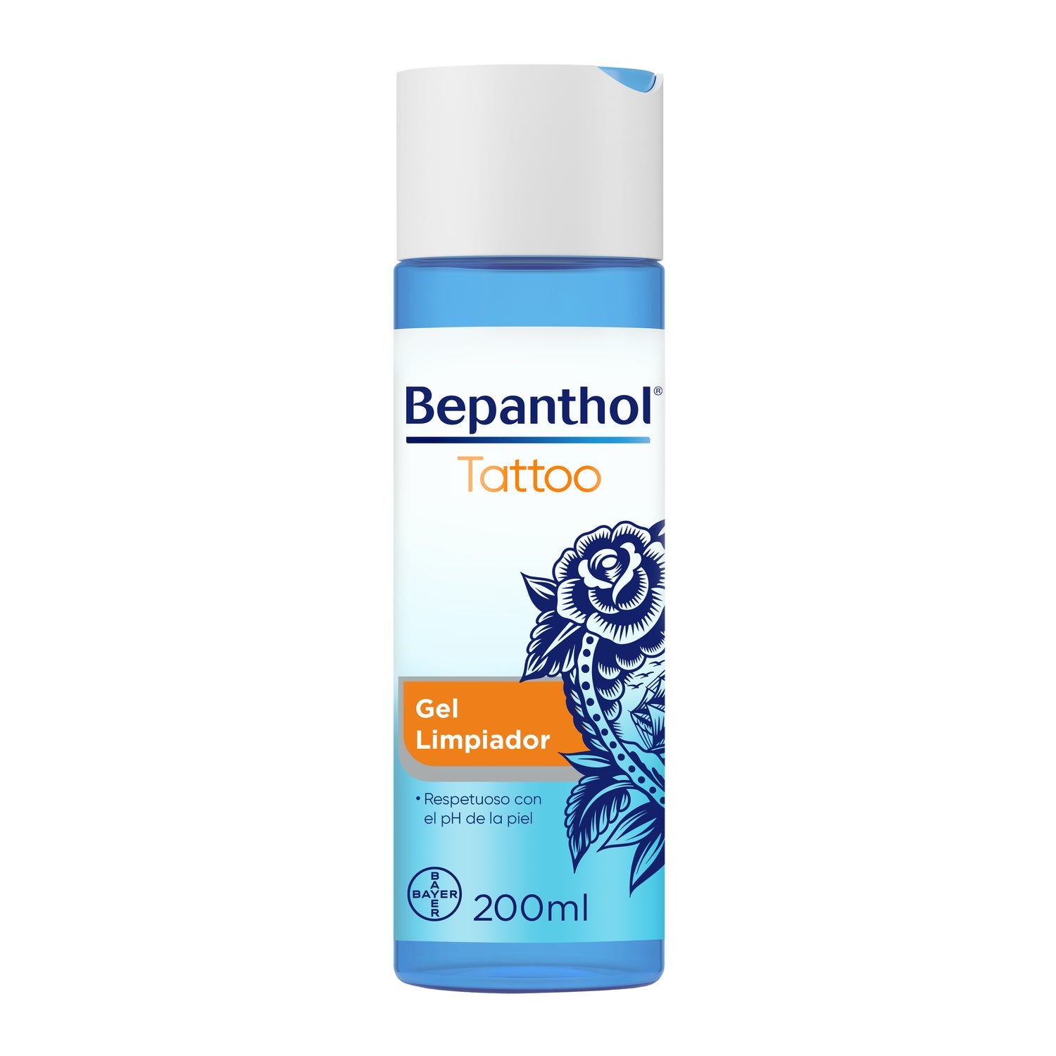 Bepanthol Tattoo Gel Limpiador 200ml