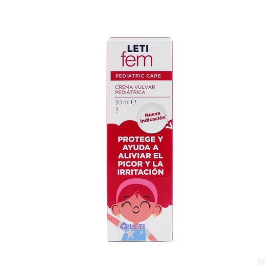 Letifem Pack Pediatric Gel Íntimo 250ml + Crema Vulvar 30ml